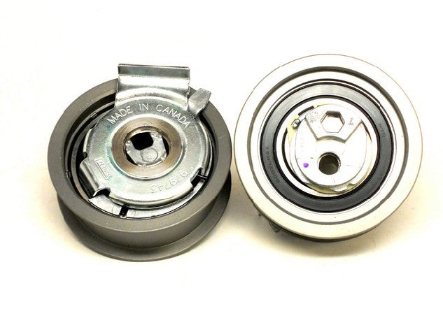 Gates Engine Timing Belt Tensioner Pulley P/N:T43142 Fits: Audi A3, Audi A3 Quattro, Audi A4, Audi A4 Quattro, Audi Tt, Audi Tt Quattro, Audi Tts Quattro, Seat Altea, Volkswagen Bora, Volkswagen Eos - Image 1