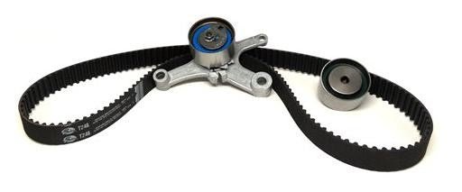 Gates Engine Timing Belt Component Kit P/N:TCK246A Fits: Chrysler Neon 97-95, Chrysler Sebring 99-95, Dodge Avenger 99-95, Dodge Neon 99-95, Eagle Talon 98-95, Mitsubishi Eclipse 99-95, Plymouth Neon 99-95 - Image 1