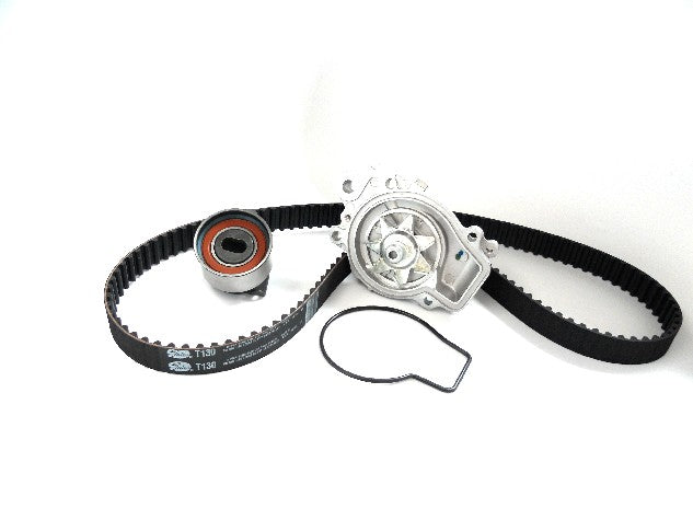 Gates Engine Timing Belt Kit with Water Pump P/N:TCKWP130 Fits: Acura Integra 89-86 - Image 1