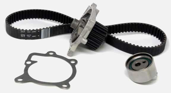 Gates Engine Timing Belt Kit with Water Pump P/N:TCKWP177 Fits: Geo Storm 93-90, Isuzu Stylus 93-91 - Image 1