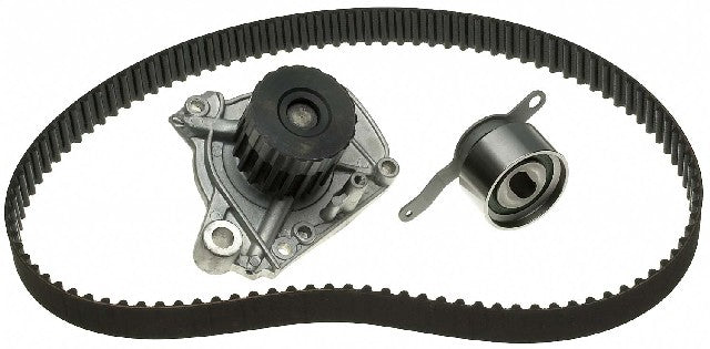 Gates Engine Timing Belt Kit with Water Pump P/N:TCKWP224 Fits: Acura El 00-97, Honda Civic 00-96, Honda Civic Del Sol 97-96 - Image 1