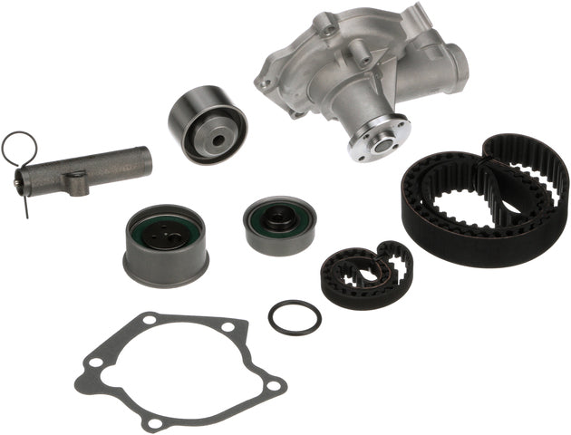 Gates Engine Timing Belt Kit with Water Pump P/N:TCKWP232A Fits: Chrysler Sebring 05-01, Dodge Stratus 05-01, Mitsubishi Eclipse 04-00, Mitsubishi Galant 03-99 - Image 1