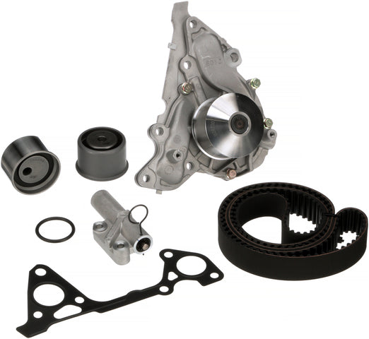 Gates Engine Timing Belt Kit with Water Pump P/N:TCKWP287A Fits: Mitsubishi Diamante 03-00, Mitsubishi Eclipse 12-06, Mitsubishi Endeavor 08-04, Mitsubishi Endeavor 11-10, Mitsubishi Galant 09-04 - Image 1
