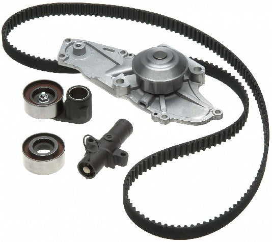 Gates Engine Timing Belt Kit with Water Pump P/N:TCKWP329 Fits: Acura Mdx, Acura Rdx, Acura Rl, Acura Tl, Acura Tsx, Acura Zdx, Honda Accord, Honda Accord Crosstour, Honda Crosstour, Honda Odyssey, Honda Pilot, Honda Ridgeline, Saturn Vue - Image 1