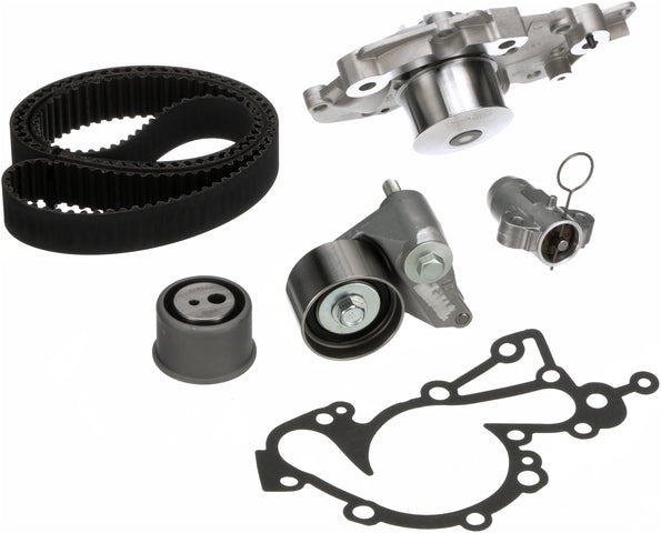 Gates Engine Timing Belt Kit with Water Pump P/N:TCKWP337 Fits: Hyundai Santa Fe 09-07, Kia Magentis 10-07, Kia Optima 09-06, Kia Rondo 12-07 - Image 1
