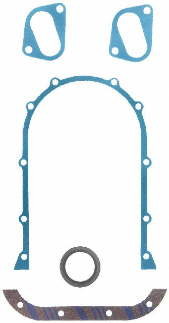 FEL-PRO Engine Timing Cover Gasket Set P/N:TCS 11763-3 Fits: Edsel Citation, Edsel Corsair, Ford Thunderbird, Lincoln Capri, Lincoln Continental, Lincoln Lincoln Series, Lincoln Premier, Mercury Colony Park, Mercury Commuter, Mercury Country Cruiser - Image 1