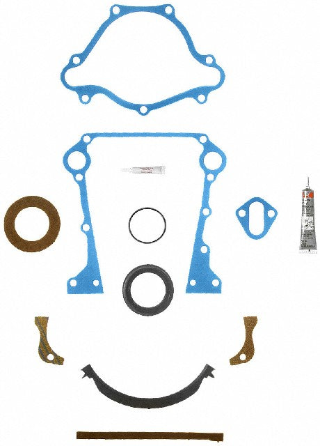 FEL-PRO Engine Timing Cover Gasket Set P/N:TCS 45284 Fits: Bristol 408, Bristol 409, Bristol 410, Checker Aerobus, Checker Marathon, Checker Taxicab, Chrysler Cordoba, Chrysler Fifth Avenue, Chrysler Imperial, Chrysler Lebaron - Image 1
