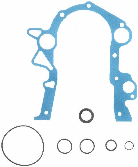 FEL-PRO Engine Timing Cover Gasket Set P/N:TCS 45893-1 Fits: Chrysler Concorde, Chrysler Dynasty, Chrysler Grand Voyager, Chrysler Imperial, Chrysler Intrepid, Chrysler New Yorker, Chrysler TOWN & COUNTRY, Chrysler Voyager, Dodge Caravan - Image 1