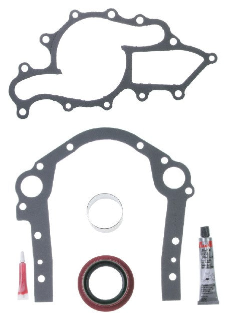 FEL-PRO Engine Timing Cover Gasket Set P/N:TCS 45973 Fits: Ford Aerostar 97-86, Ford Probe 92-90, Ford Ranger 08-91, Ford Taurus 07-86, Ford Tempo 94-92, Ford Windstar 00-95, Mazda B3000 08-94, Mercury Sable 05-86, Mercury Topaz 94-92 - Image 1