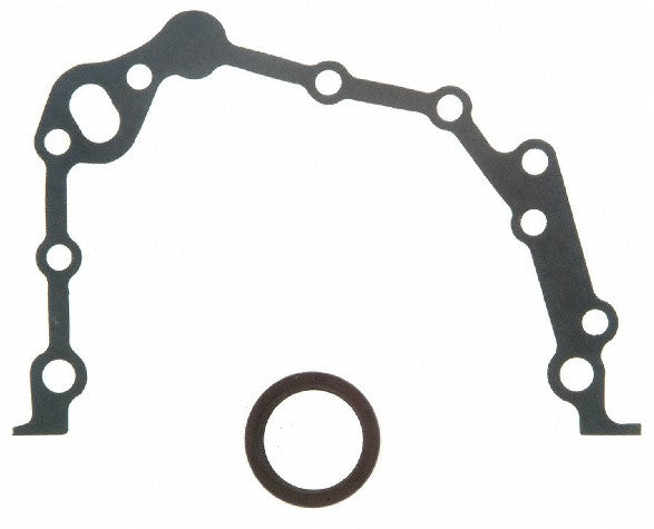 FEL-PRO Engine Crankshaft Seal Kit P/N:TCS 46017 Fits: Hyundai Elantra 12-96, Hyundai Tiburon 01-97, Hyundai Tiburon 08-03, Hyundai Tucson 09-05, Kia Soul 11-10, Kia Spectra 09-04, Kia Spectra5 09-05, Kia Sportage 10-05 - Image 1