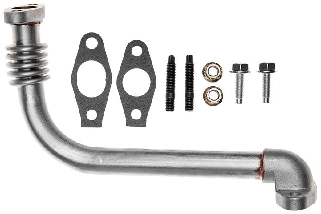 Gates Turbocharger Oil Return Line P/N:TL114 Fits: Chevrolet C4500 Kodiak, Chevrolet C5500 Kodiak, Chevrolet Express 2500, Chevrolet Express 3500, Chevrolet Express 4500, Chevrolet Silverado 2500 Hd, Chevrolet Silverado 2500 Hd Classic - Image 1