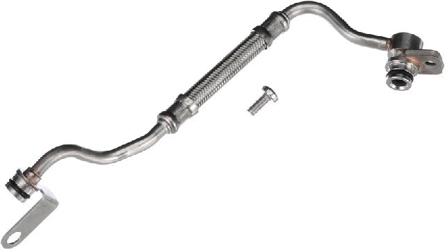 Gates Turbocharger Oil Supply Line P/N:TL168 Fits: BMW 1 Series M, BMW 135i, BMW 335i, BMW 335i Xdrive, BMW 335is, BMW 335xi, BMW 535i, BMW 535i Gt, BMW 535i Xdrive, BMW 535xi, BMW 740i, BMW 740li, BMW X6, BMW Z4 - Image 1