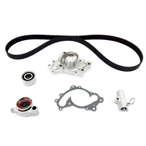 US Motor Works Engine Timing Belt Kit with Water Pump P/N:USTK257A Fits: Lexus Es300 03-02, Lexus Es330 06-04, Lexus Rx330 06-04, Lexus Rx400h 08-06, Toyota Camry 06-02, Toyota Highlander 10-01, Toyota Sienna 06-04, Toyota Solara 08-04 - Image 1