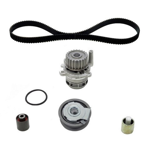US Motor Works Engine Timing Belt Kit with Water Pump P/N:USTK334 Fits: Audi A3, Audi A3 Quattro, Audi A4, Audi A4 Quattro, Audi Tt, Audi Tt Quattro, Volkswagen Eos, Volkswagen Golf, Volkswagen Gti, Volkswagen Jetta, Volkswagen Passat - Image 1