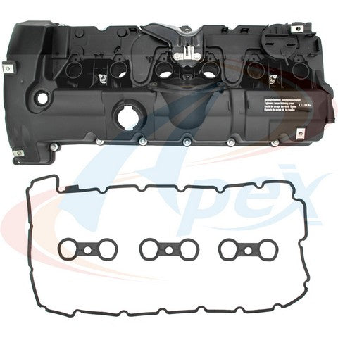APEX Automobile Parts Inc Engine Valve Cover P/N:VCS945 Fits: BMW 128i 13-08, BMW 328i 13-07, BMW 328i Xdrive 13-09, BMW 328xi 08-07, BMW 528i 11-08, BMW 528i Xdrive 10-09, BMW 528xi 2008, BMW X3 12-07, BMW X5 10-07, BMW Z4 11-07 - Image 1