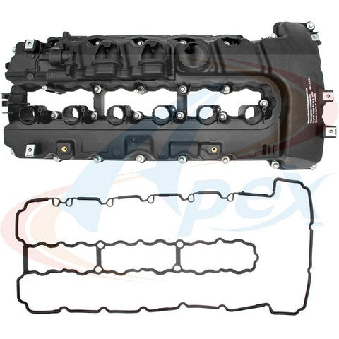 APEX Automobile Parts Inc Engine Valve Cover P/N:VCS948 Fits: BMW 1 Series M, BMW 135i, BMW 335i, BMW 335i Xdrive, BMW 335is, BMW 335xi, BMW 535i, BMW 535i Xdrive, BMW 535xi, BMW 740i, BMW 740li, BMW X6, BMW Z4 - Image 1