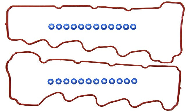 FEL-PRO Engine Valve Cover Gasket Set P/N:VS 50733 R Fits: Chrysler Aspen 09-08, Dodge Dakota 10-08, Dodge Durango 09-08, Dodge Ram 1500 10-08, Jeep Commander 09-08, Jeep Grand Cherokee 09-08, Ram 1500 13-11, Ram Dakota 2011 - Image 1