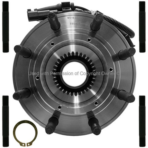 Quality-Built Wheel Bearing and Hub Assembly P/N:WH590435 Fits: Ford F-250 Super Duty 16-11, Ford F-350 Super Duty 16-11 - Image 4
