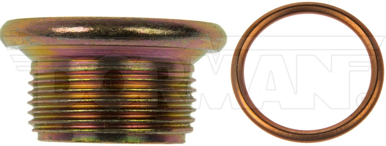 Dorman - Autograde Engine Oil Drain Plug P/N:090-099CD Fits: Volvo 164 75-70, Volvo 242 84-80, Volvo 244 87-80, Volvo 245 87-80, Volvo 262 81-80, Volvo 264 82-80, Volvo 265 81-80, Volvo Dl 1984 - Image 1