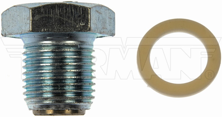 Dorman - Autograde Engine Oil Drain Plug P/N:090-149CD Fits: Ford E-250 Econoline Club Wagon, Ford E-350 Club Wagon, Ford E-350 Econoline, Ford E-350 Econoline Club Wagon, Ford E-350 Super Duty, Ford E-450 Econoline Super Duty, Ford E-450 Super Duty - Image 1