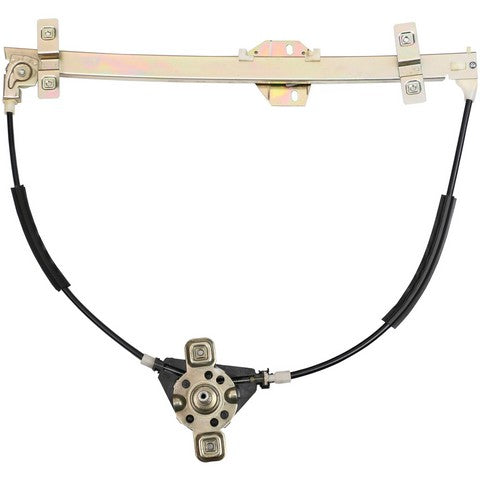 TrakMotive Window Regulator P/N:10-0367 Fits: Volkswagen Golf 92-88, Volkswagen Jetta 92-88 - Image 1