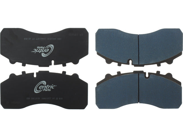 Centric Parts Disc Brake Pad Set P/N:100.12030 Fits: Man Tgs 17-15, Man Tgx 18-15, Prevost High Decker 2000, Prevost Shell 2000, Prevost X3 Coach 2007, Prevost Xl2 2000, Proterra 40 Foot 2018 - Image 4