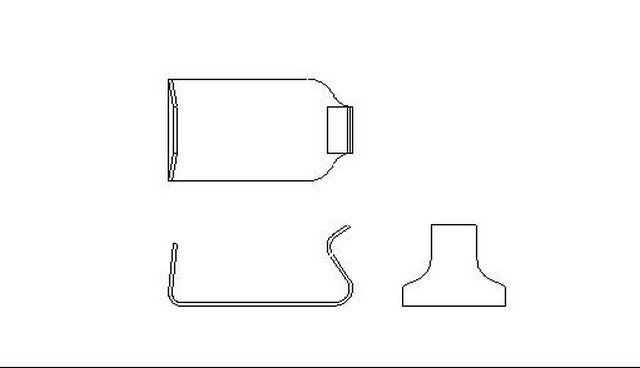 Better Brake Parts Disc Brake Pad Retaining Clip P/N:10199 Fits: Chevrolet Luv 82-81, Isuzu Pickup 83-81 - Image 1