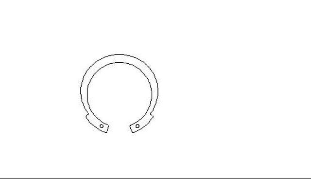 Better Brake Parts E-Clip P/N:10211 Fits: Acura Legend, Alfa Romeo 4c, Audi A3, Audi A3 Quattro, Audi A4, Audi A4 Quattro, Audi A6, Audi A6 Quattro, Audi A8 - Image 1