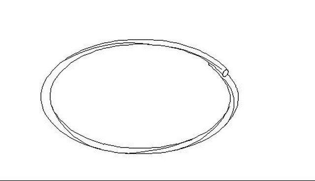 Better Brake Parts Disc Brake Caliper Piston Boot Retaining Ring P/N:10235 Fits: BMW 318i, BMW 318is, BMW 325, BMW 325e, BMW 325es, BMW 325i, BMW 325is, BMW 325ix, BMW 524td, BMW 528e - Image 1