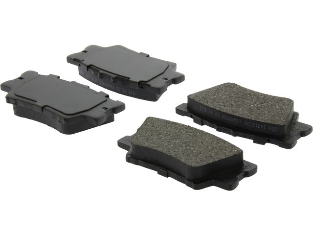 Centric Parts Disc Brake Pad Set P/N:103.12120 Fits: Lexus Es300h 18-13, Lexus Es350 18-07, Lexus Hs250h 2010, Pontiac Vibe 10-09, Toyota Avalon 18-08, Toyota Camry 20-07, Toyota Camry 23-22, Toyota Matrix 13-09, Toyota Rav4 18-06 - Image 1