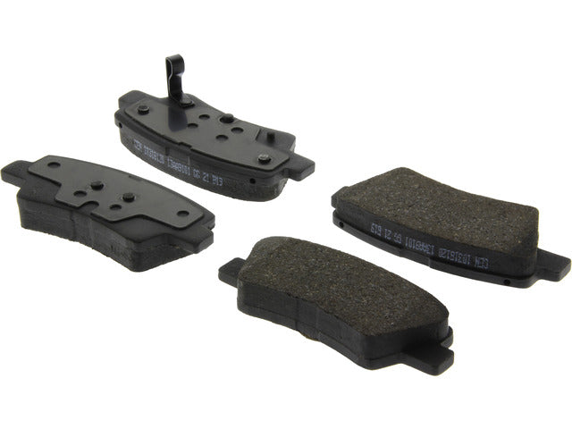 Centric Parts Disc Brake Pad Set P/N:103.18120 Fits: Hyundai Accent 22-18, Hyundai Elantra 20-17, Hyundai Ioniq 20-17, Hyundai Venue 23-20, Kia Niro 22-17, Kia Rio 22-17, Kia Rondo 16-14, Kia Soul 22-19 - Image 1