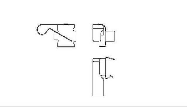 Better Brake Parts Disc Brake Pad Retaining Clip P/N:10300 Fits: Lexus Es250 91-90, Lexus Es300 99-92, Lexus Rx300 03-99, Toyota Camry 99-88, Toyota Celica 93-88, Toyota Solara 00-99 - Image 1
