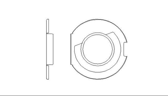 Better Brake Parts Disc Brake Caliper Piston Seal P/N:10376 Fits: Mercedes-benz 200d, Mercedes-benz 220, Mercedes-benz 220d, Mercedes-benz 230, Mercedes-benz 240d, Mercedes-benz 250c, Mercedes-benz 280, Mercedes-benz 280c, Mercedes-benz 280ce - Image 1