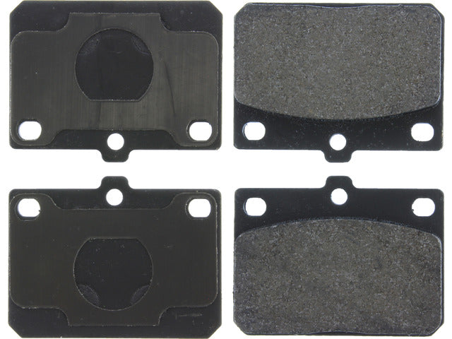 Centric Parts Disc Brake Pad Set P/N:104.01010 Fits: Dodge Colt, Honda Civic, Hyundai Excel, Hyundai Pony, Mazda 808, Mazda Mizer, Mazda Rx-3, Mitsubishi Precis, Plymouth Arrow, Plymouth Champ, Plymouth Colt, Toyota Corolla - Image 3