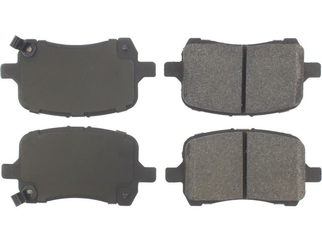 Centric Parts Disc Brake Pad Set P/N:104.10280 Fits: Chevrolet Cobalt, Chevrolet Hhr, Chevrolet Malibu, Pontiac G4, Pontiac G5, Pontiac G6, Pontiac Pursuit, Pontiac Solstice, Saturn Aura, Saturn Ion, Saturn Sky - Image 4