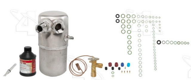 Four Seasons A/C Compressor Replacement Service Kit P/N:10473SK Fits: Chevrolet C1500, Chevrolet C2500, Chevrolet C35, Chevrolet C3500, Chevrolet K1500, Chevrolet K2500, Chevrolet K3500, GMC C1500, GMC C2500, GMC C3500, GMC K1500, GMC K2500, GMC K3500 - Image 1