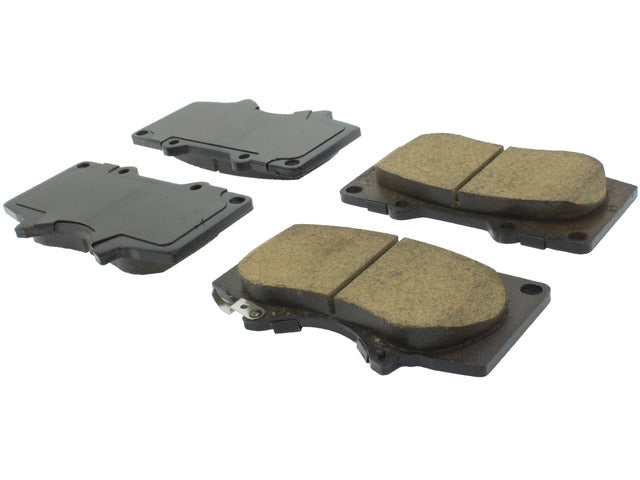 Centric Parts Disc Brake Pad Set P/N:105.09760 Fits: Lexus Gx470 09-03, Mitsubishi Montero 17-08, Toyota 4runner 09-03, Toyota Fj Cruiser 14-07, Toyota Hilux 2016, Toyota Sequoia 07-01, Toyota Tacoma 23-05, Toyota Tundra 06-00 - Image 1