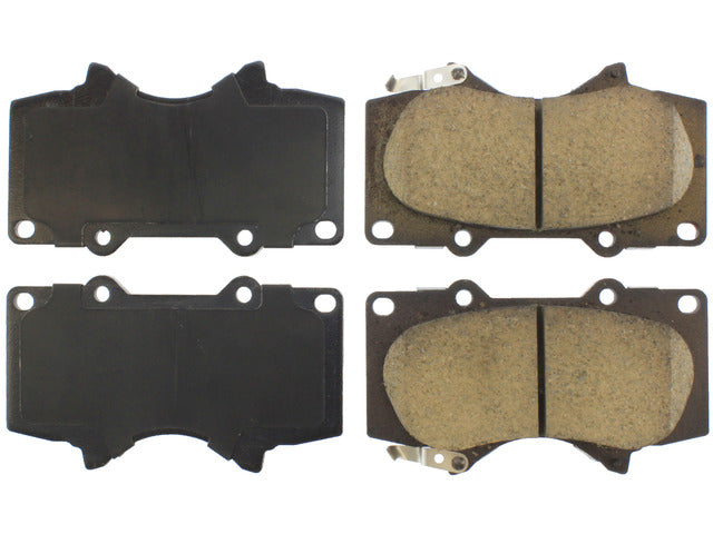 Centric Parts Disc Brake Pad Set P/N:105.09760 Fits: Lexus Gx470 09-03, Mitsubishi Montero 17-08, Toyota 4runner 09-03, Toyota Fj Cruiser 14-07, Toyota Hilux 2016, Toyota Sequoia 07-01, Toyota Tacoma 23-05, Toyota Tundra 06-00 - Image 4