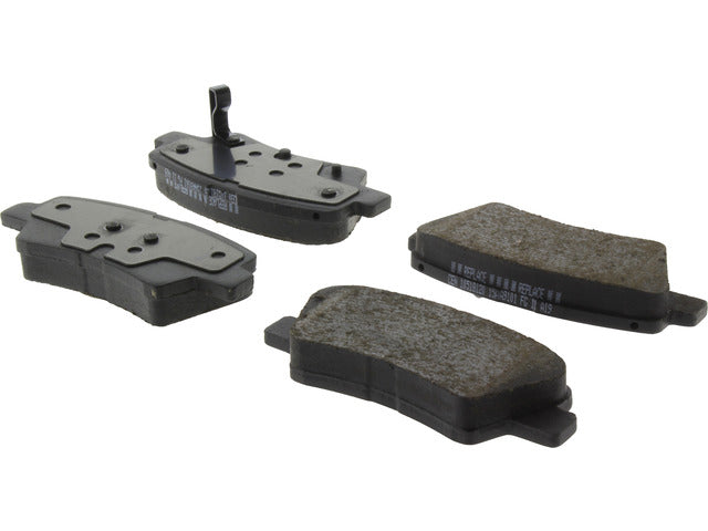 Centric Parts Disc Brake Pad Set P/N:105.18120 Fits: Hyundai Accent 22-18, Hyundai Elantra 20-17, Hyundai Ioniq 20-17, Hyundai Venue 23-20, Kia Niro 22-17, Kia Rio 22-17, Kia Rondo 16-14, Kia Soul 22-19 - Image 1