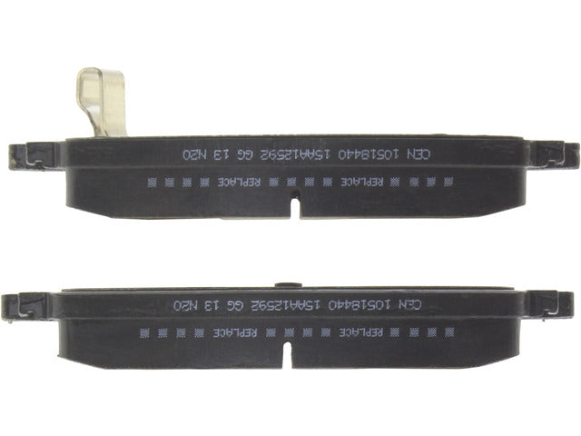 Centric Parts Disc Brake Pad Set P/N:105.18440 Fits: Chevrolet Bolt Euv 23-22, Chevrolet Bolt Ev 22-17, Chevrolet Cruze 19-16, Chevrolet Volt 19-16 - Image 2
