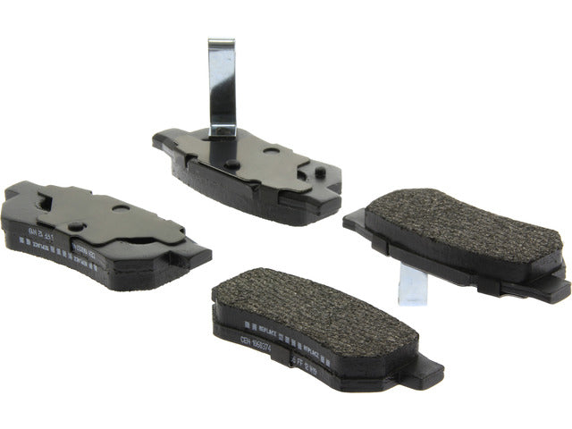 Centric Parts Disc Brake Pad Set P/N:106.03740 Fits: Acura Integra 01-90, Honda City 14-10, Honda Civic 00-98, Honda Civic 95-92, Honda Civic Del Sol 97-93, Honda Crx 91-90, Honda Fit 14-10, Honda Prelude 91-88 - Image 1