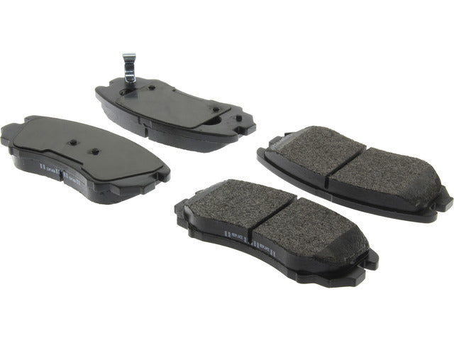 Centric Parts Disc Brake Pad Set P/N:106.09240 Fits: Hyundai Elantra 10-07, Hyundai Sonata 10-03, Hyundai Tiburon 08-03, Hyundai Tucson 09-05, Kia Magentis 10-02, Kia Optima 10-02, Kia Soul 13-10, Kia Sportage 10-05 - Image 1