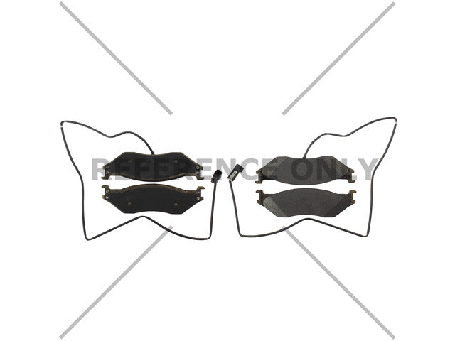 Centric Parts Disc Brake Pad Set P/N:106.10661 Fits: Fleetwood Bounder, Fleetwood Flair, Fleetwood Flair Lxe, Fleetwood Southwind, Ford F-53 Motorhome Chassis, Ford F-59 Commercial Stripped Chassis, Forest River Fr3, Winnebago Adventurer, Winnebago Vista - Image 3