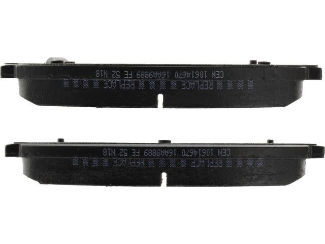 Centric Parts Disc Brake Pad Set P/N:106.14670 Fits: Buick Encore 17-13, Buick Verano 17-12, Cadillac Ats 18-13, Chevrolet Cruze 15-14, Chevrolet Orlando 14-12, Chevrolet Trax 17-13, Chevrolet Volt 15-11 - Image 2