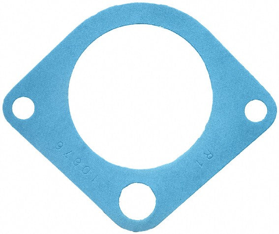 FEL-PRO Engine Coolant Thermostat Housing Gasket P/N:10676 Fits: Edsel Ranger, Edsel Villager, Ford Club, Ford Country Sedan, Ford Country Squire, Ford Courier Sedan Delivery, Ford Crestline, Ford Custom, Ford Custom 300, Ford Customline - Image 1
