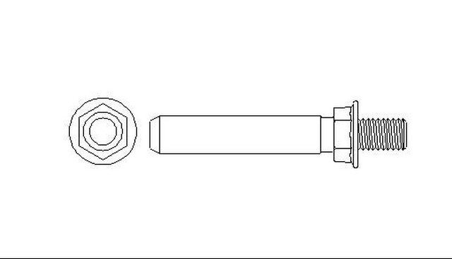 Better Brake Parts Disc Brake Caliper Pin P/N:10681 Fits: Isuzu Amigo 93-89, Isuzu Pickup 95-89, Isuzu Trooper 91-88, Subaru Impreza 1998, Subaru Impreza 96-93, Subaru Legacy 99-90, Subaru Svx 97-92 - Image 1