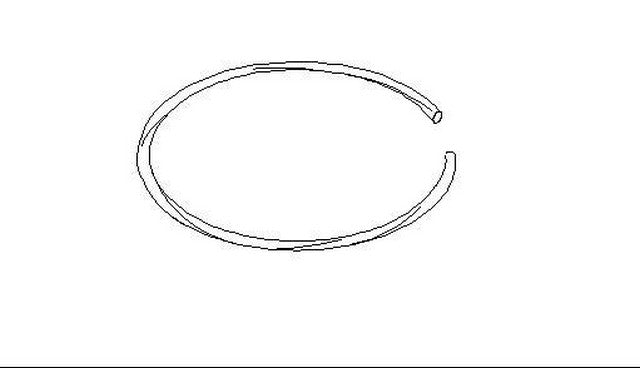 Better Brake Parts Disc Brake Caliper Piston Boot Retaining Ring P/N:10711 Fits: Toyota Pickup 93-89, Toyota T100 98-93 - Image 1