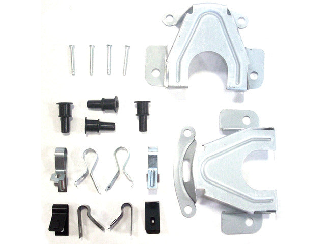 Centric Parts Disc Brake Hardware Kit P/N:117.61004 Fits: Ford Country Squire 70-69, Ford Fairlane 70-68, Ford Falcon 70-68, Ford Mustang 73-68, Ford Ranchero 71-68, Ford Torino 71-68, Mercury Comet 1968, Mercury Cougar 73-68, Mercury Montego 71-68 - Image 1