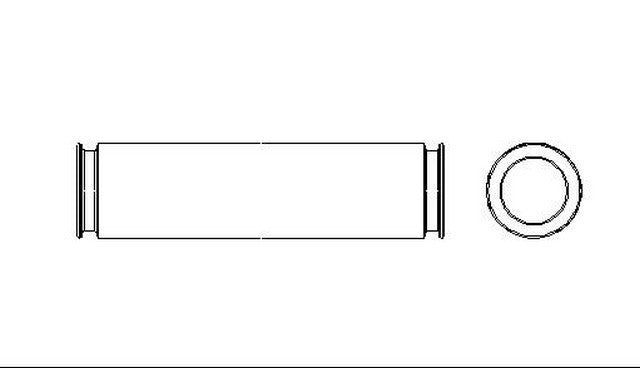Better Brake Parts Disc Brake Caliper Pin Sleeve P/N:11746 Fits: Ford Mustang 98-94, Ford Thunderbird 97-93, Mercury Cougar 97-93 - Image 1