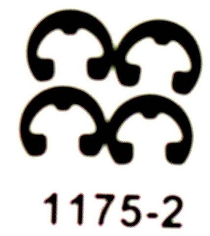 Better Brake Parts Drum Brake Shoe C-Washer P/N:1175-2K Fits: Buick Apollo, Buick Centurion, Buick Century, Buick Commercial Chassis, Buick Electra, Buick Estate Wagon, Buick Lesabre, Buick Regal, Buick Riviera, Buick Roadmaster - Image 1